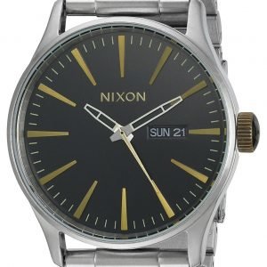 Nixon The Sentry A3562222-00 Kello Musta / Teräs