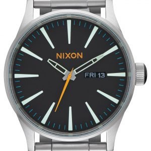 Nixon The Sentry A3562336-00 Kello Musta / Teräs