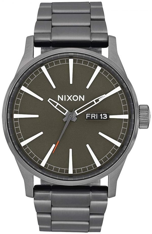 Nixon The Sentry A3562947-00 Kello Harmaa / Teräs