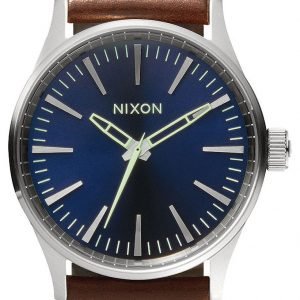 Nixon The Sentry A3771524-00 Kello Sininen / Nahka