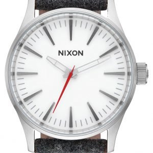 Nixon The Sentry A3772476-00 Kello Valkoinen / Nahka