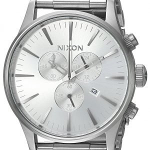 Nixon The Sentry A3861920-00 Kello Hopea / Teräs