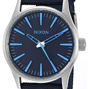 Nixon The Sentry A4262219-00 Kello Sininen / Nahka