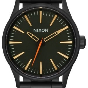 Nixon The Sentry A4501032-00 Kello Musta / Teräs