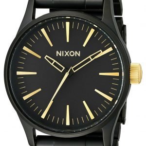 Nixon The Sentry A4501041-00 Kello Musta / Teräs