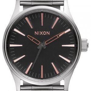 Nixon The Sentry A4502064-00 Kello Musta / Teräs