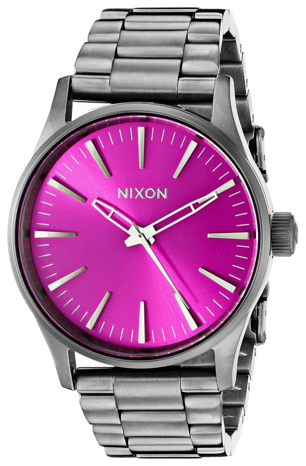 Nixon The Sentry A4502096-00 Kello Pinkki / Teräs