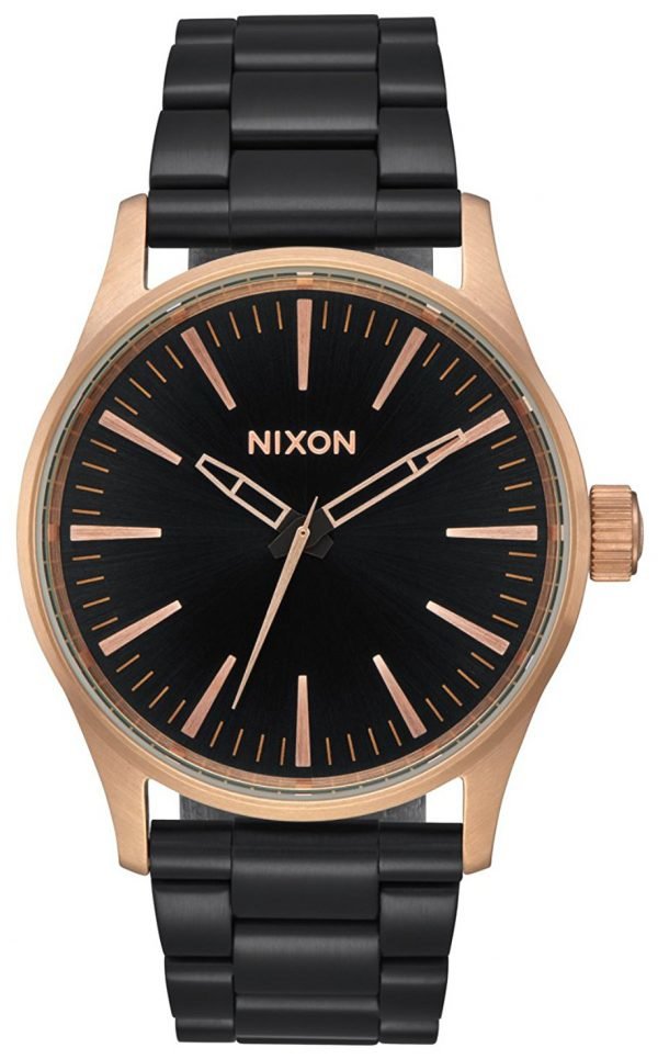 Nixon The Sentry A4502481-00 Kello Musta / Teräs