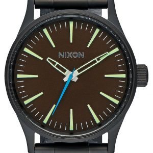 Nixon The Sentry A450712-00 Kello Ruskea / Teräs