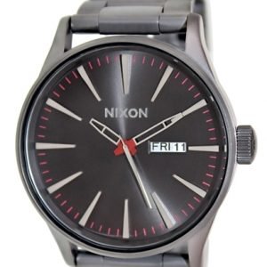 Nixon The Sentry Ss A356131-00 Kello Musta / Teräs