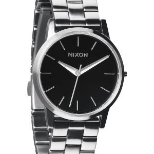 Nixon The Small Kensington A361000-00 Kello Musta / Teräs