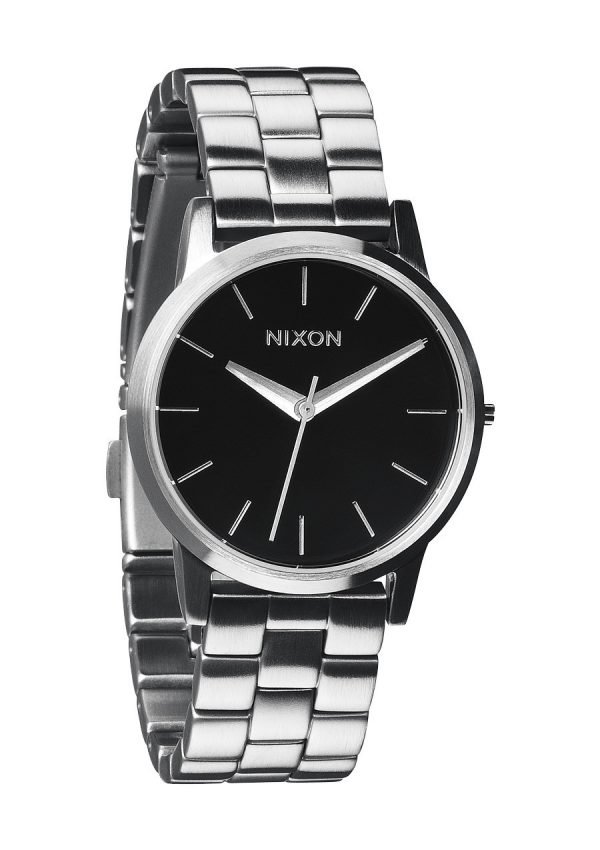 Nixon The Small Kensington A361000-00 Kello Musta / Teräs