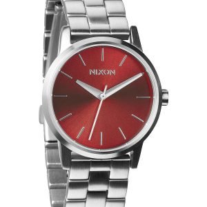 Nixon The Small Kensington A3611260-00 Kello Punainen / Teräs