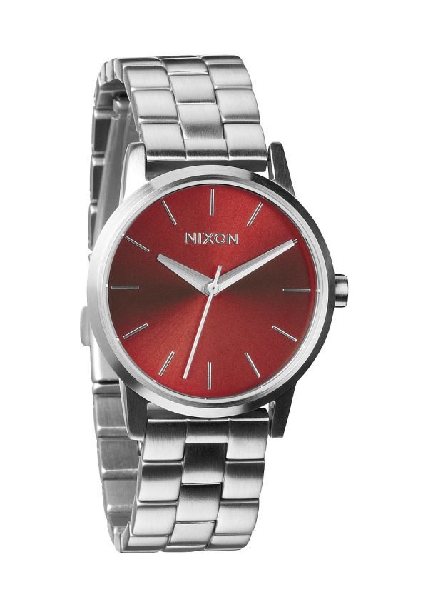 Nixon The Small Kensington A3611260-00 Kello Punainen / Teräs