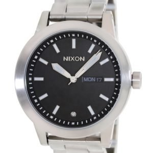 Nixon The Spur A263000-00 Kello Musta / Teräs