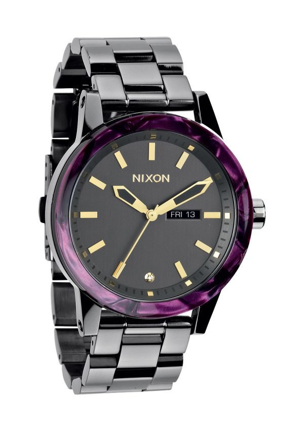 Nixon The Spur A2631345-00 Kello Harmaa / Teräs