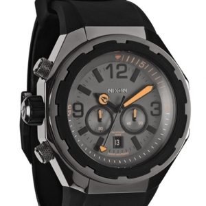 Nixon The Steelcat A3131235-00 Kello Harmaa / Kumi