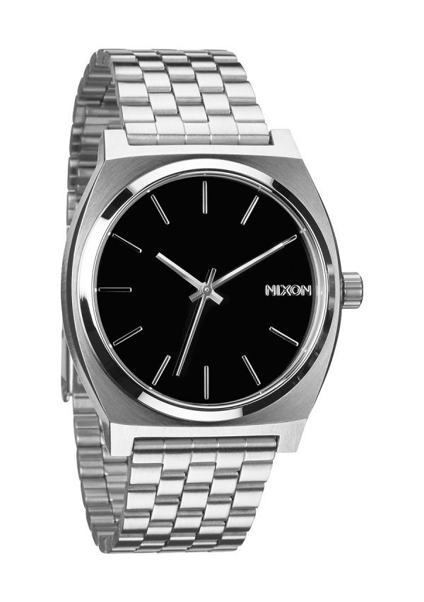 Nixon The Time Teller A045000-00 Kello Musta / Teräs