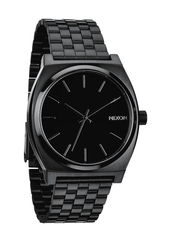 Nixon The Time Teller A045001-00 Kello Musta / Teräs