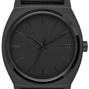 Nixon The Time Teller A0451028-00 Kello Musta / Tekstiili