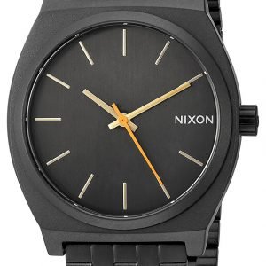 Nixon The Time Teller A0451032-00 Kello Musta / Teräs