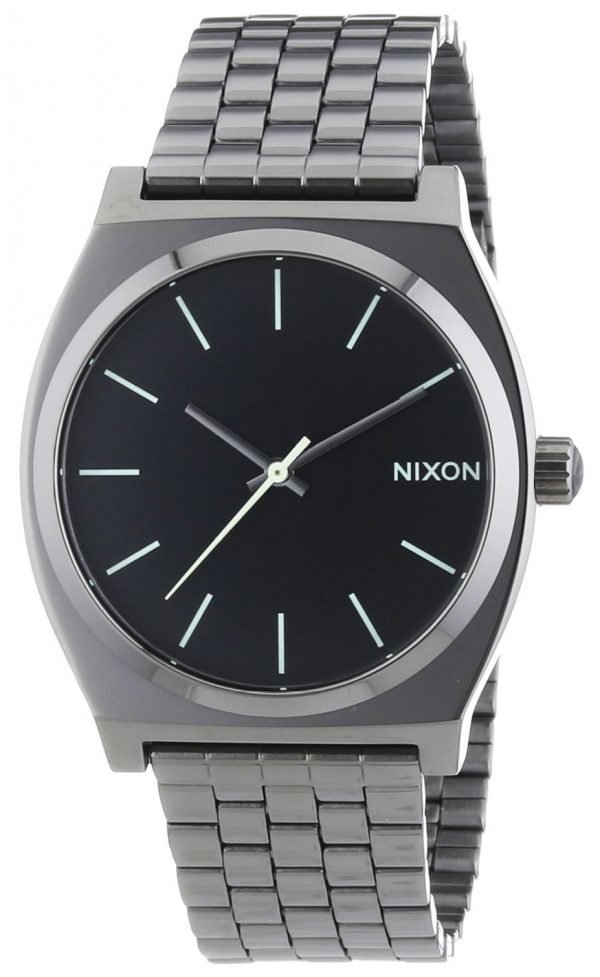 Nixon The Time Teller A0451885-00 Kello Musta / Teräs