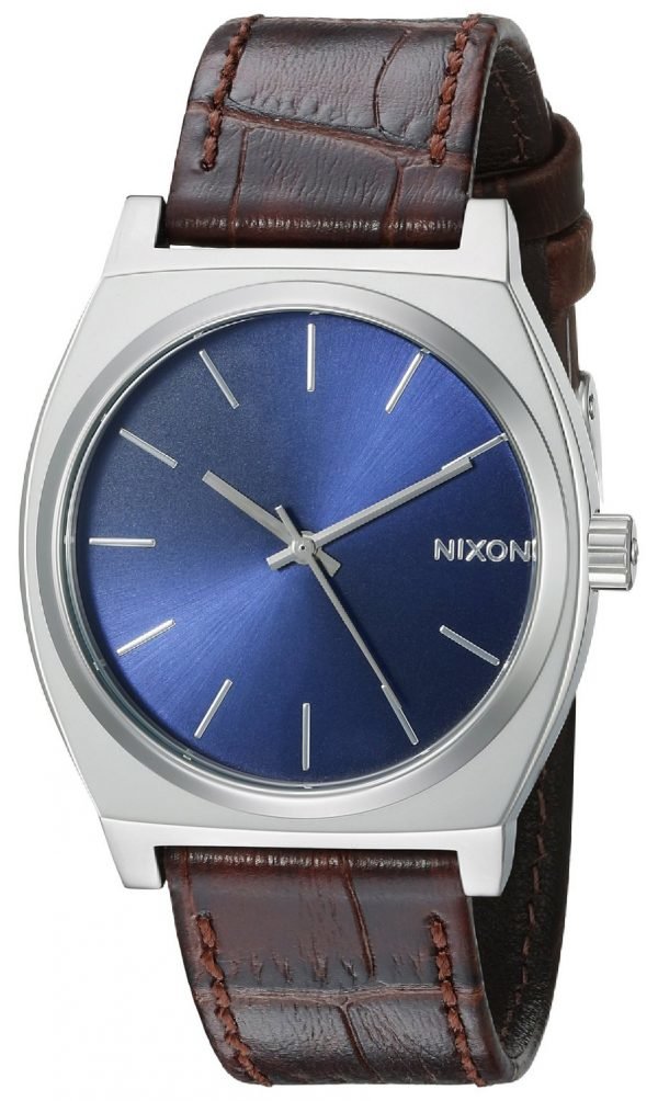 Nixon The Time Teller A0451887-00 Kello Sininen / Nahka