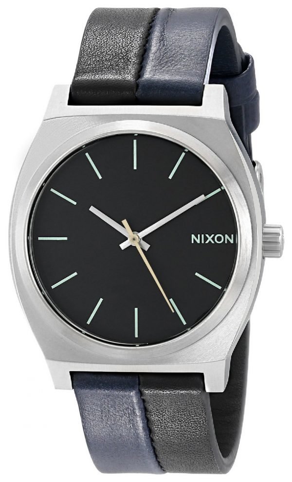 Nixon The Time Teller A0451938-00 Kello Musta / Nahka