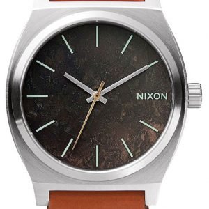 Nixon The Time Teller A0451959-00 Kello Ruskea / Nahka