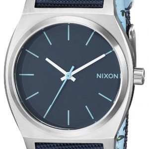 Nixon The Time Teller A0451985-00 Kello Sininen / Nahka