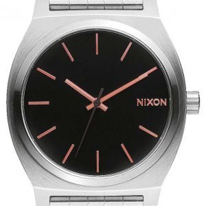 Nixon The Time Teller A0452064-00 Kello Musta / Teräs