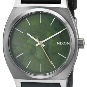 Nixon The Time Teller A0452070-00 Kello Vihreä / Nahka