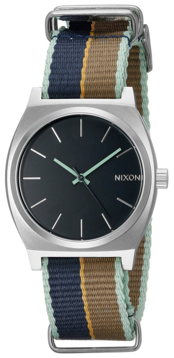 Nixon The Time Teller A0452079-00 Kello Musta / Tekstiili