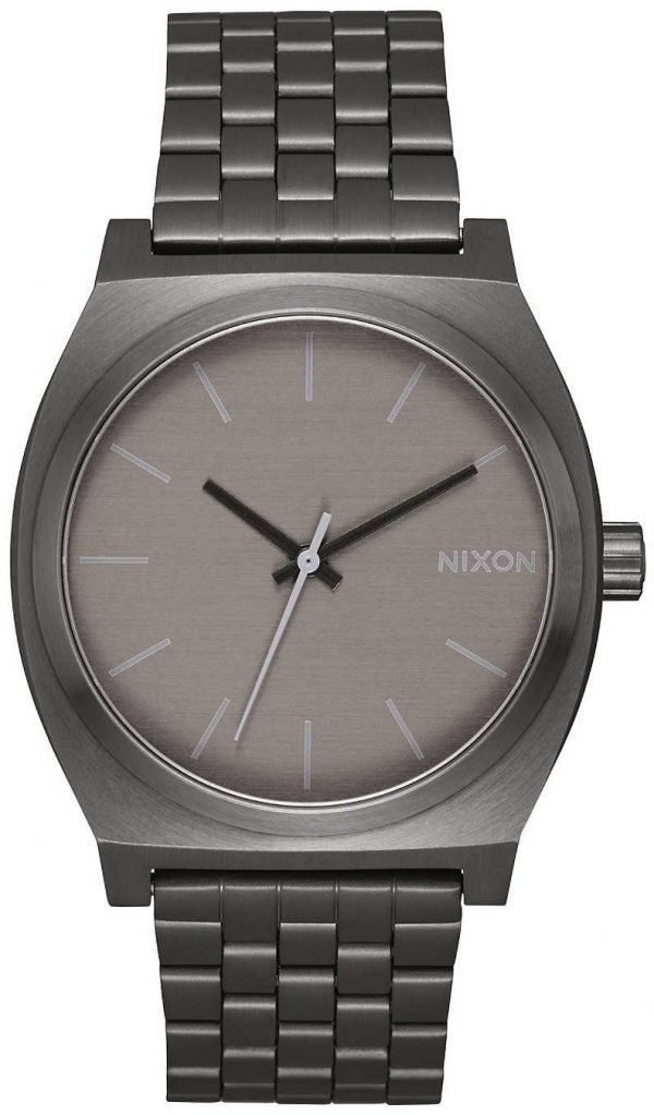 Nixon The Time Teller A0452090-00 Kello Harmaa / Teräs