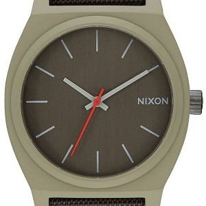 Nixon The Time Teller A0452220-00 Kello Ruskea / Tekstiili