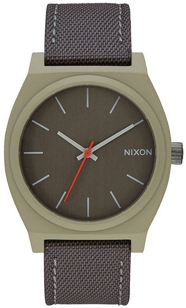 Nixon The Time Teller A0452220-00 Kello Ruskea / Tekstiili