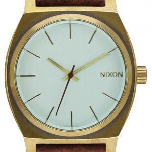 Nixon The Time Teller A0452223-00 Kello Vihreä / Nahka