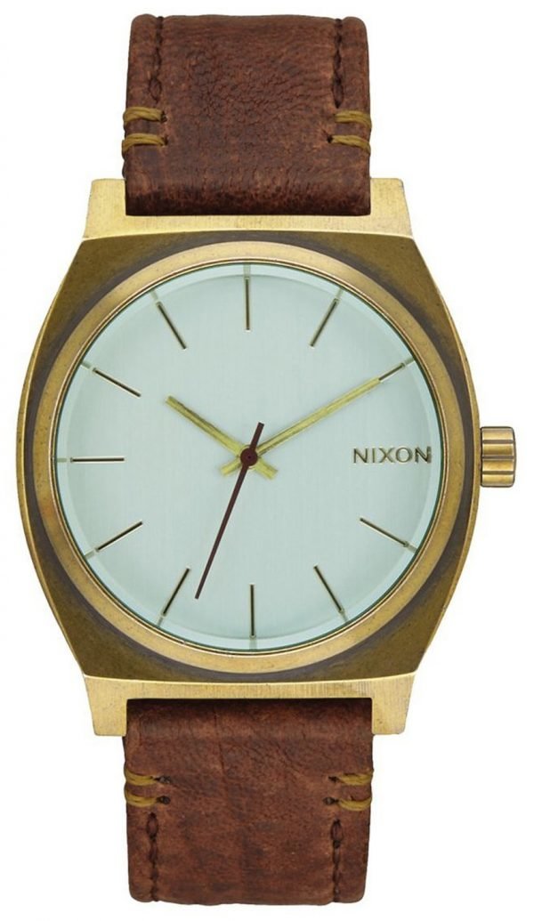 Nixon The Time Teller A0452223-00 Kello Vihreä / Nahka