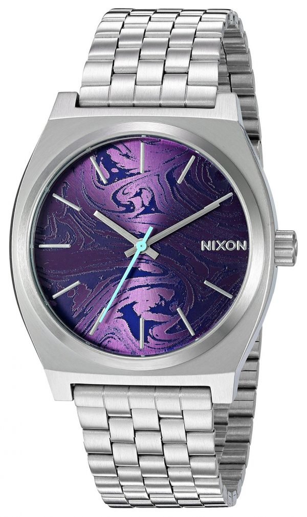 Nixon The Time Teller A045230-00 Kello Violetti / Teräs