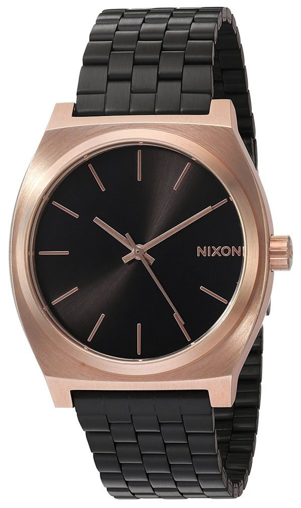 Nixon The Time Teller A0452481-00 Kello Musta / Teräs