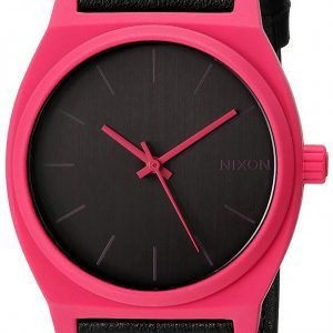 Nixon The Time Teller A0452531-00 Kello Musta / Nahka