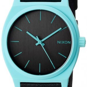 Nixon The Time Teller A0452620-00 Kello Musta / Nahka