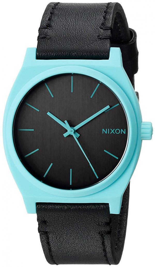 Nixon The Time Teller A0452620-00 Kello Musta / Nahka