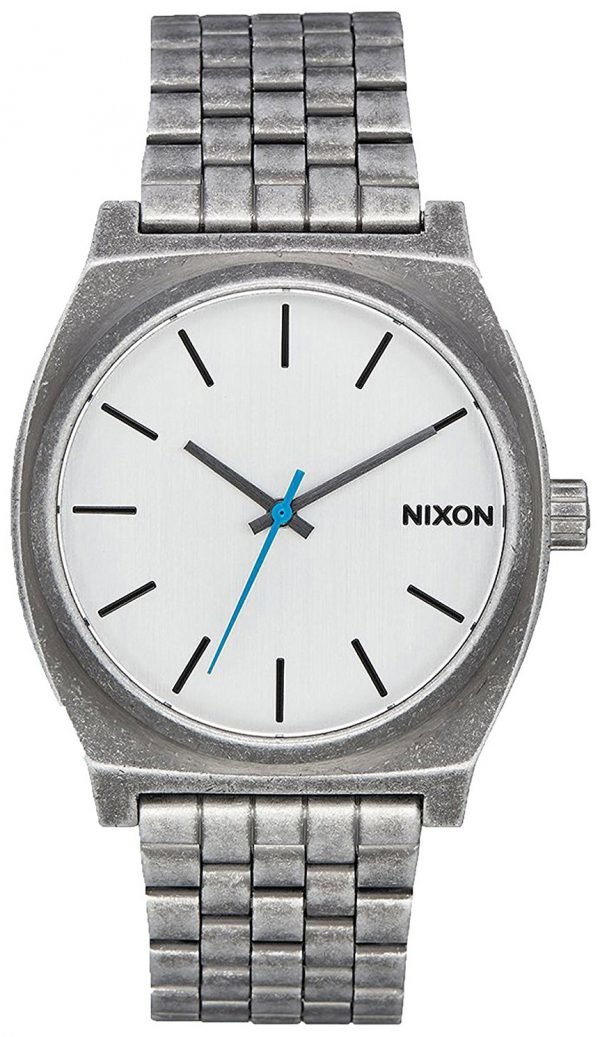 Nixon The Time Teller A0452701-00 Kello Valkoinen / Teräs