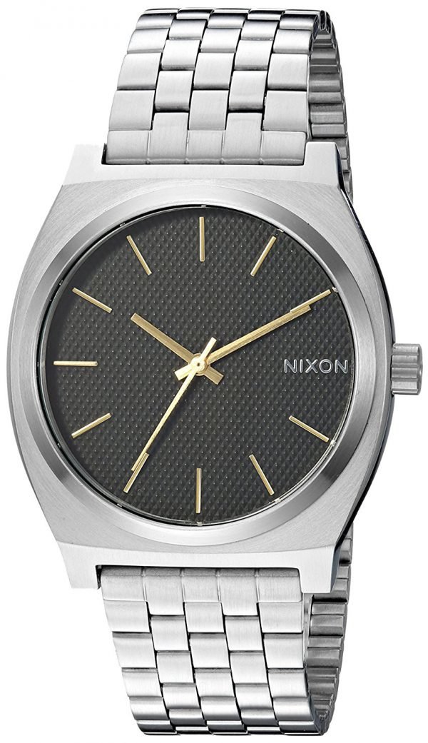 Nixon The Time Teller A0452730-00 Kello Musta / Teräs