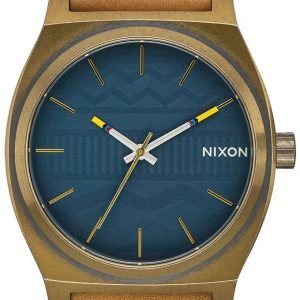 Nixon The Time Teller A0452731-00 Kello Sininen / Nahka