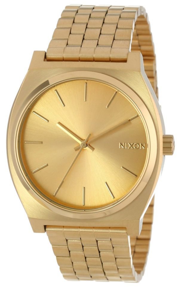 Nixon The Time Teller A045511-00 Kello Kullattu / Kullansävytetty Teräs