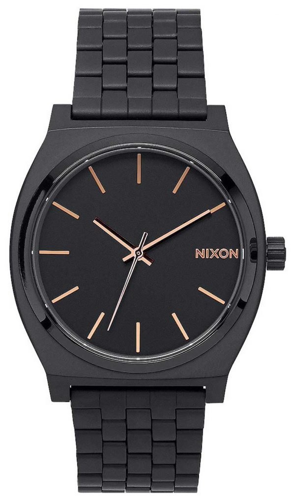 Nixon The Time Teller A045957-00 Kello Musta / Teräs