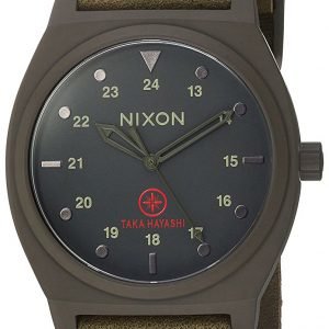 Nixon The Time Teller A11202528-00 Kello Musta / Nahka