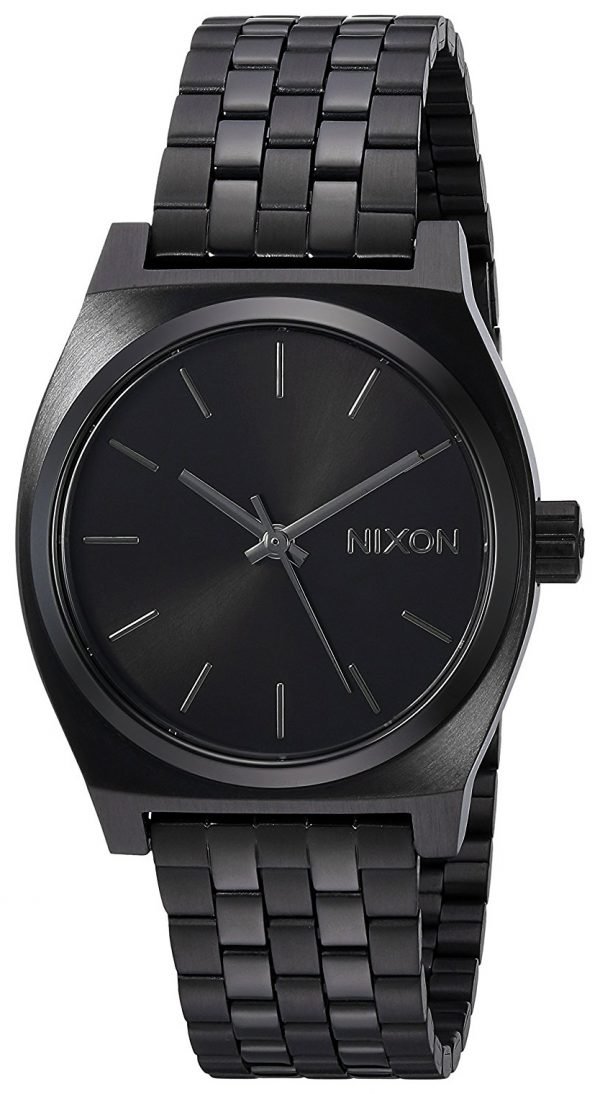 Nixon The Time Teller A1130001-00 Kello Musta / Teräs